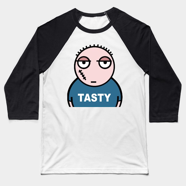 Tasty tough Baseball T-Shirt by Cheeky Greetings